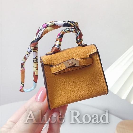 ミニバッグチャーム バッグアクセサリー キーホルダー PUレザー