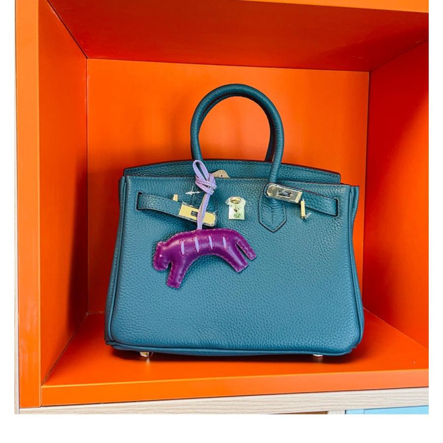 トゥティエ　ミニチュアバッグチャーム　レザー ミニバッグチャーム バッグアクセサリー キーホルダー PUレザー : haze