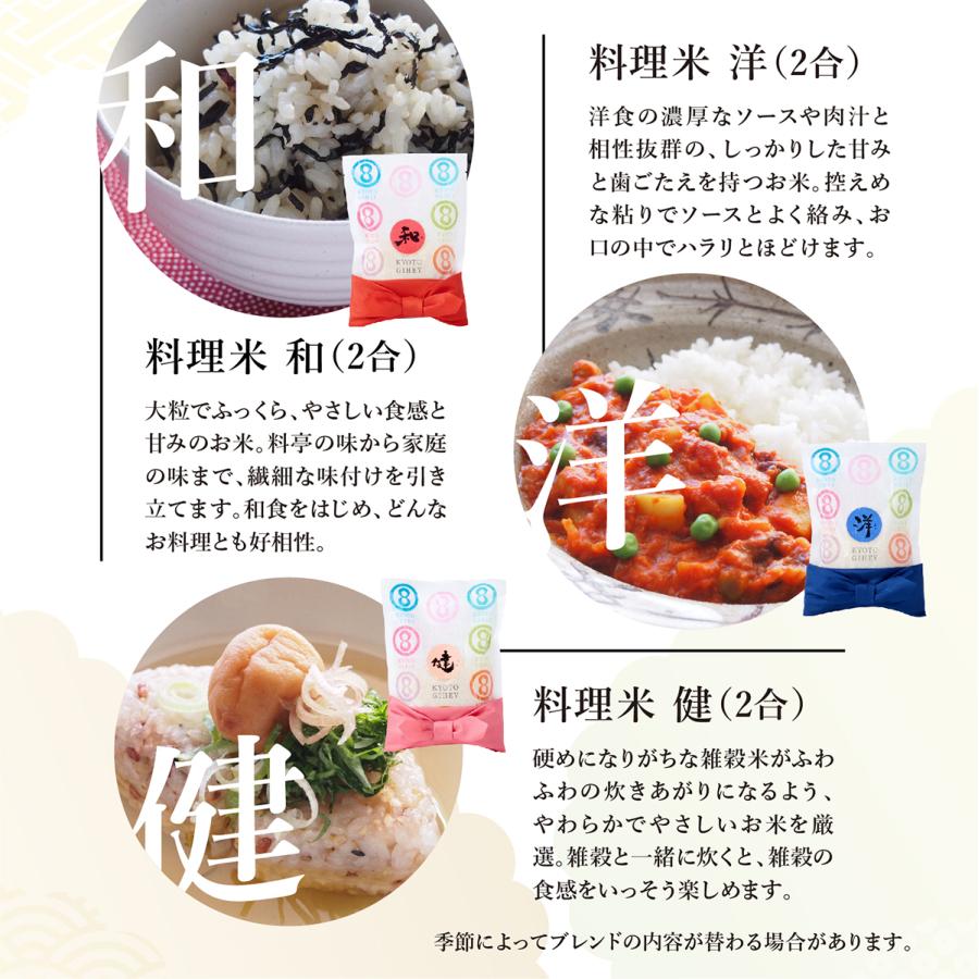 八代目儀兵衛 【今喜ばれる高級米】 米 ギフト (お米2合×5個入り