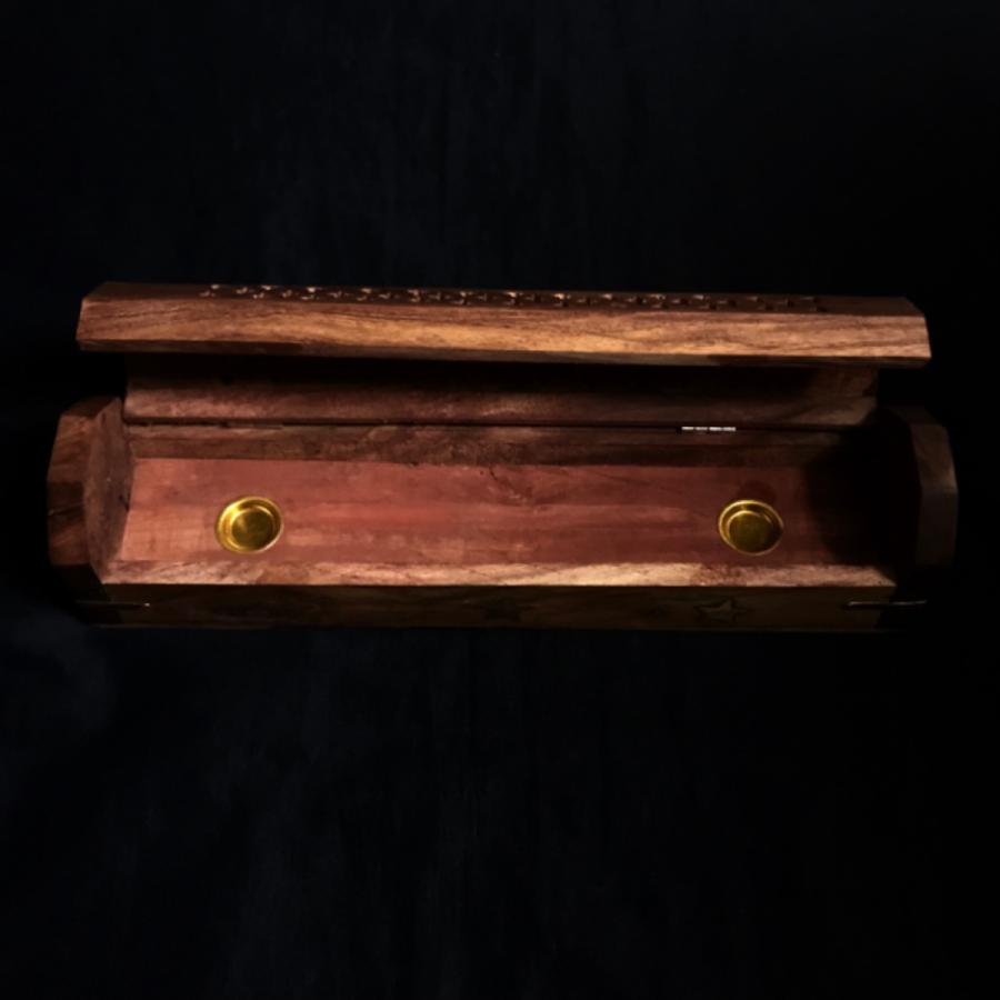 スター ボックス型お香立て おしゃれ 星型 浄化 おすすめ 木製香用