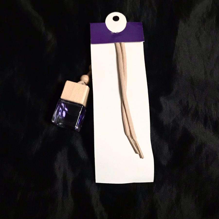 ラベンダー THAISIAM SPA 車用芳香剤 吊り下げ式 アロマ香水瓶