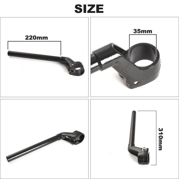 ZRX400 ZRX1100 ZRX1200 ダエグ セパレートハンドル VFタイプ