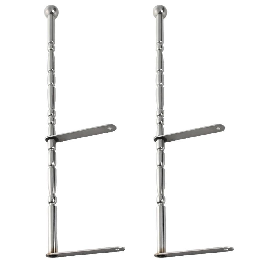 絞り型 バンパーポール 旗棒 汎用 60cm 2本セット トラック ダンプ