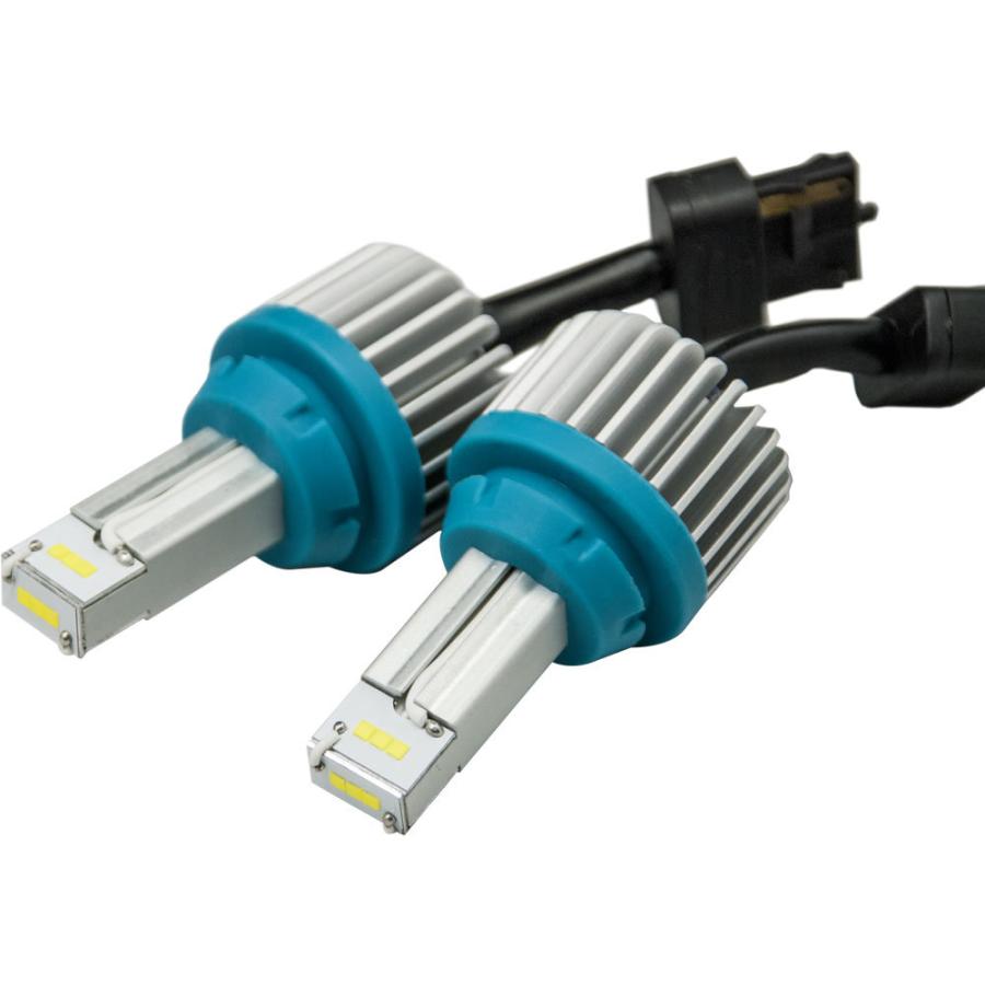 E50 エルグランドライダー H10.5-H12.7 稲妻 LED T20 バックランプ 2個組 2000LM｜okshop2010