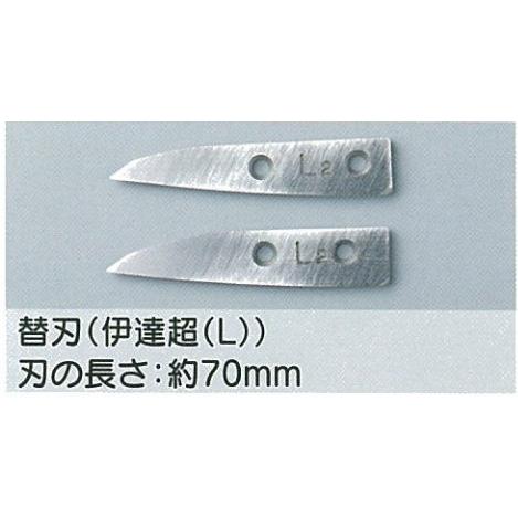 盛光 メール便可 板金ハサミ 伊達超刃サイズ：Lタイプ用 替刃のみ 東北 