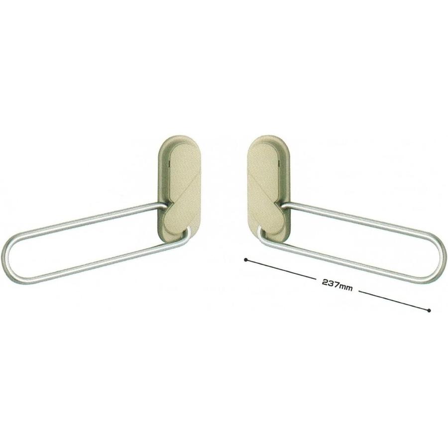 川口技研 ホスクリーン MD型 アーム長 230ミリ 左右1組 ライトブロンズ色 MD-LB | 川口技研