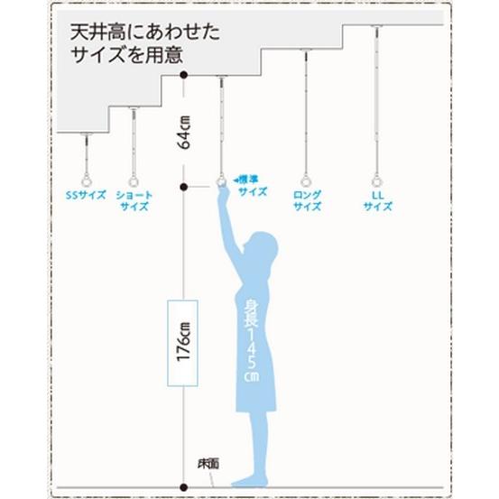 川口技研 ホスクリーン SPC-W ホワイト 標準サイズ 2本1組 : OKツール