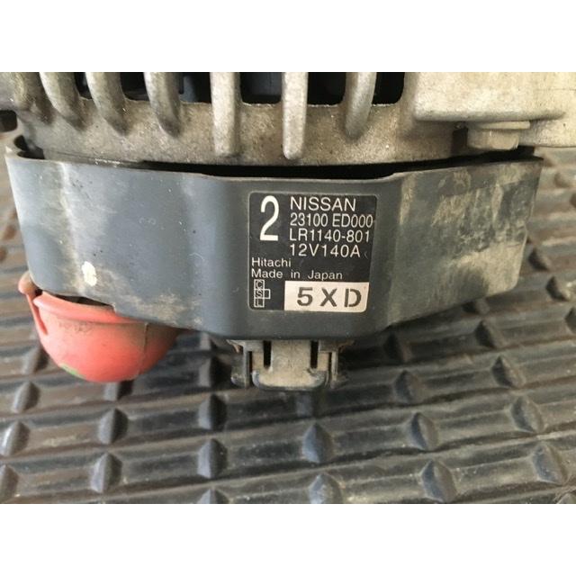 オルタネーター リビルト 23100-ED000 C11 ティーダ 保証2年 タイム ...