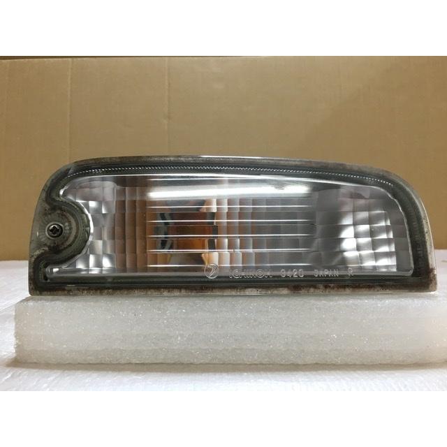 ウインカー 右 プレオ RV1 スバル 純正 フロント バンパー 内 ランプ