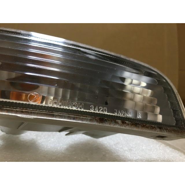 ウインカー 右 プレオ RV1 スバル 純正 フロント バンパー 内 ランプ