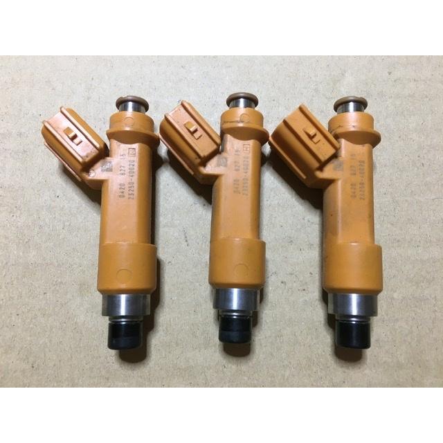 インジェクター 1台分 ヴィッツ KSP90 トヨタ 1KR-FE 86407km 23209