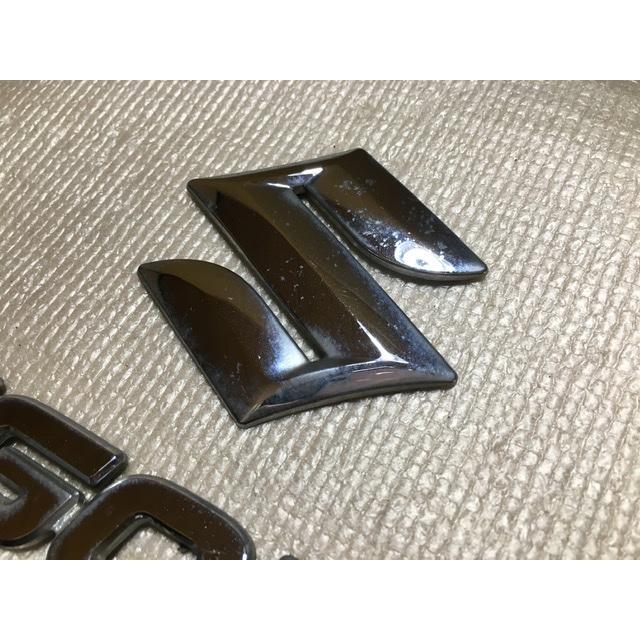 リア エンブレム 3点 セット ワゴンR MH22S スズキ 純正 S マーク