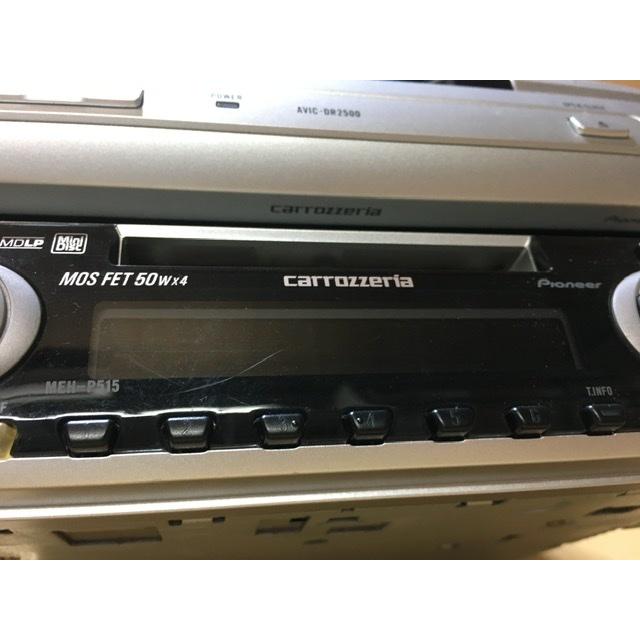 DVD ナビ 楽ナビ CD チェンジャー MD チューナー リモコン 説明書 未