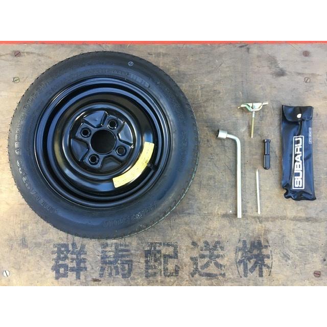 12インチ 応急タイヤ 車載 工具 セット ヴィヴィオ KK3 スバル