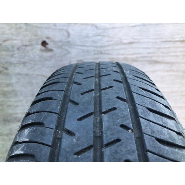 13インチ 夏 サマー タイヤ 1本 155/65R13 残溝約4mm弱 2021年製