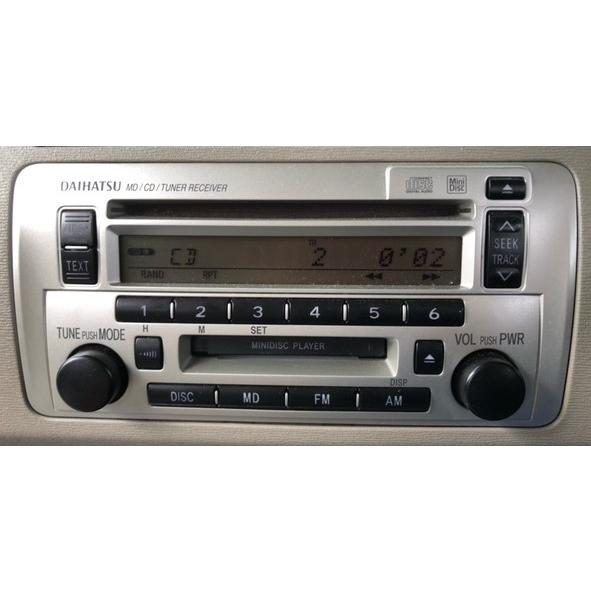 オーディオ ラジオ CD MD デッキ プレーヤー タント L350S ダイハツ