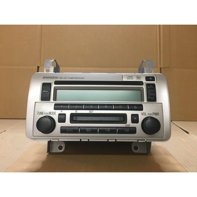 オーディオ ラジオ CD MD デッキ プレーヤー タント L350S ダイハツ