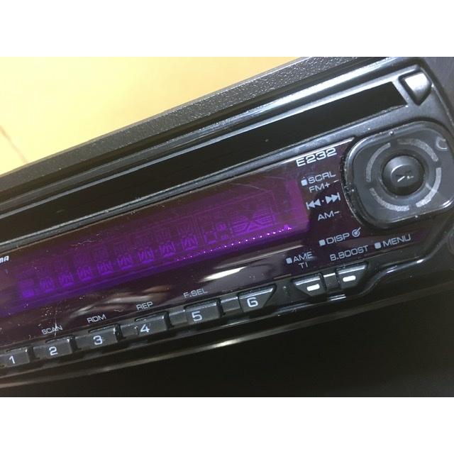 オーディオ KENWOOD E232 ラジオ CD デッキ プレーヤー S-MX RH1