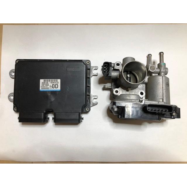 スロットルボディ エンジン コンピューター ワゴンR MH23S スズキ