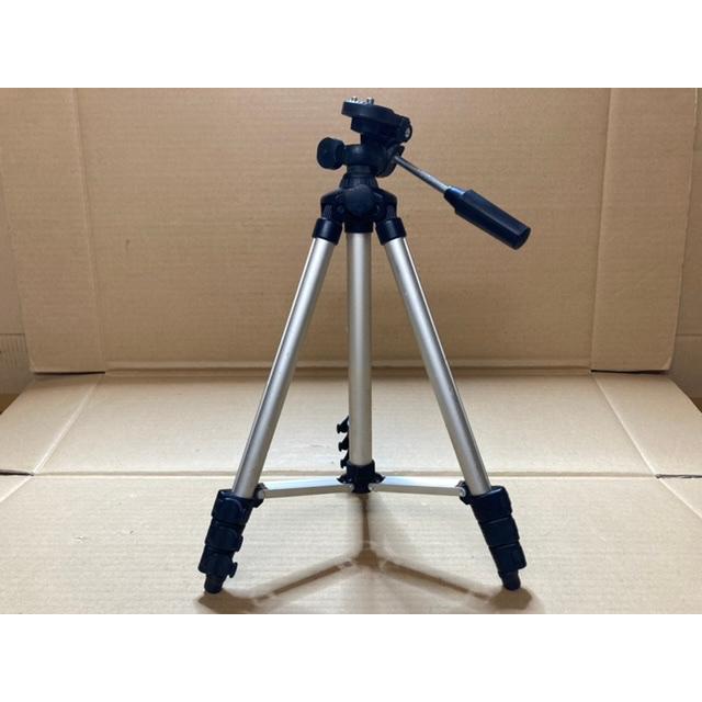 小型 三脚 仕入品 全高約1075mm 最低高約355mm 縮長約360mm 4段 雲台