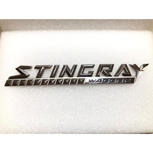 リア バックドア エンブレム 1点 ワゴンR スティングレー STINGRAY