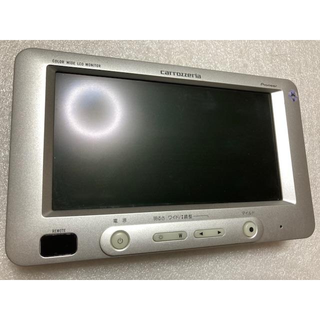 リア モニター carrozzeria TVM-W650 未テストジャンク 仕入品