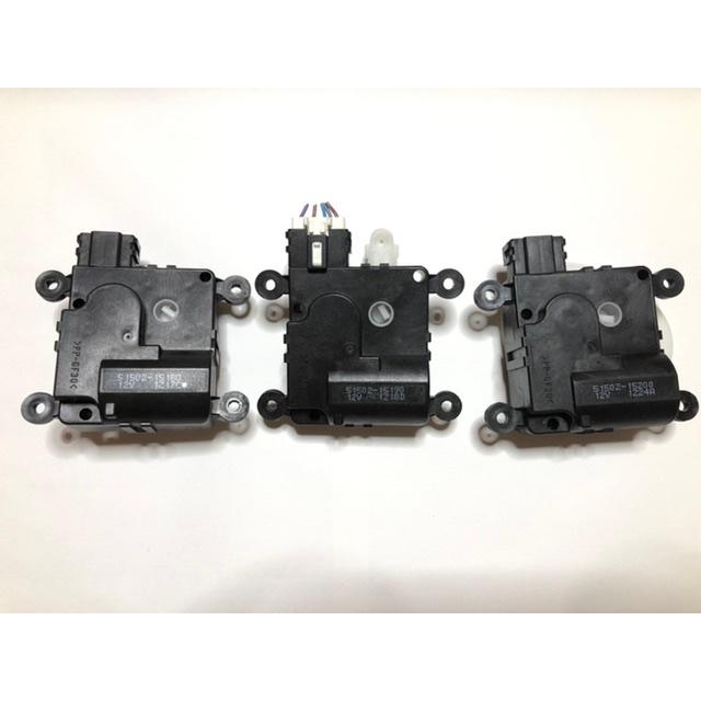 エアコン サーボ モーター 3個 セット ソリオ MA15S スズキ 純正 95652
