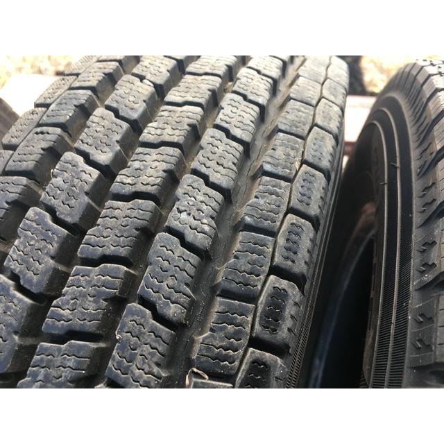 12インチ スタッドレス 冬 タイヤ 4本 セット 145/80R12 80/78N LT 残 