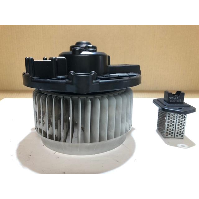 純正中古！　使用少！バモス　ブロアモーター　レジスタ　セット ブロア ファン モーター ヒーター レジスター モコ MG22S