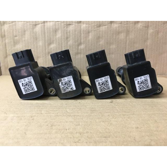 マツダ　純正　イグニッションコイル4本セット　LFB6-18-100C Yahoo!オークション - マツダ 純正 イグニッションコイル 新品
