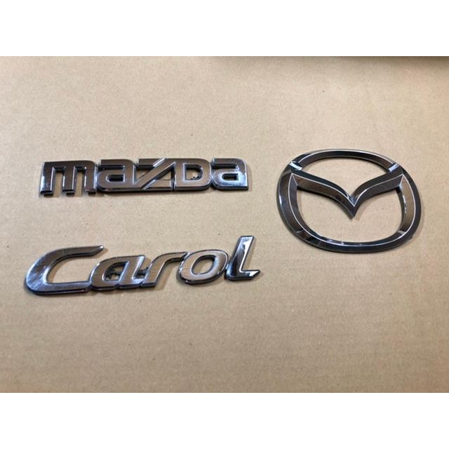リア エンブレム 3点 セット キャロル HB25S マツダ マーク mazda
