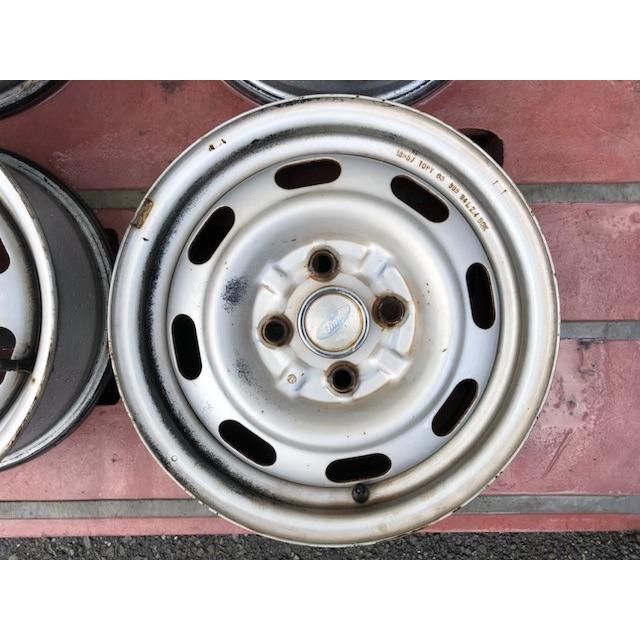 13 インチ 鉄 スチール ホイール 4本 セット レーザー BHALPF