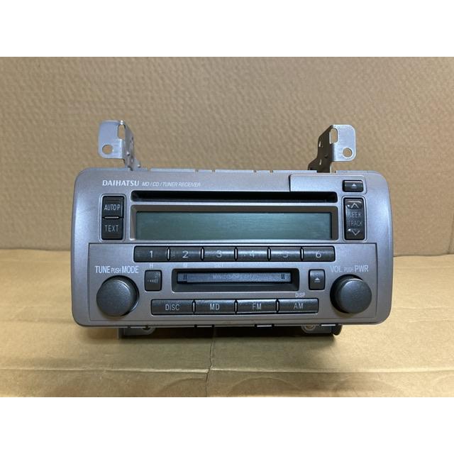 オーディオ ラジオ CD MD デッキ プレーヤー タント L350S ダイハツ