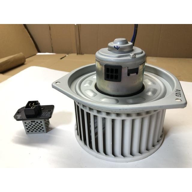 MITSUBISHI ミニキャブ用 純正ブロアモーター　ヒーターレジスターです。 ブロア ファン モーター ヒーター レジスター セット ミニキャブ