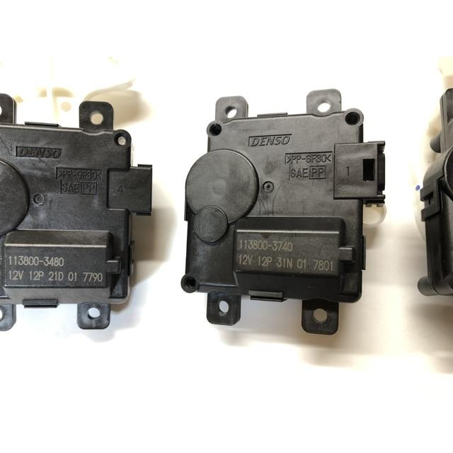 コンボ エアコン サーボ モーター 3個 セット ワゴンR MH34S スズキ