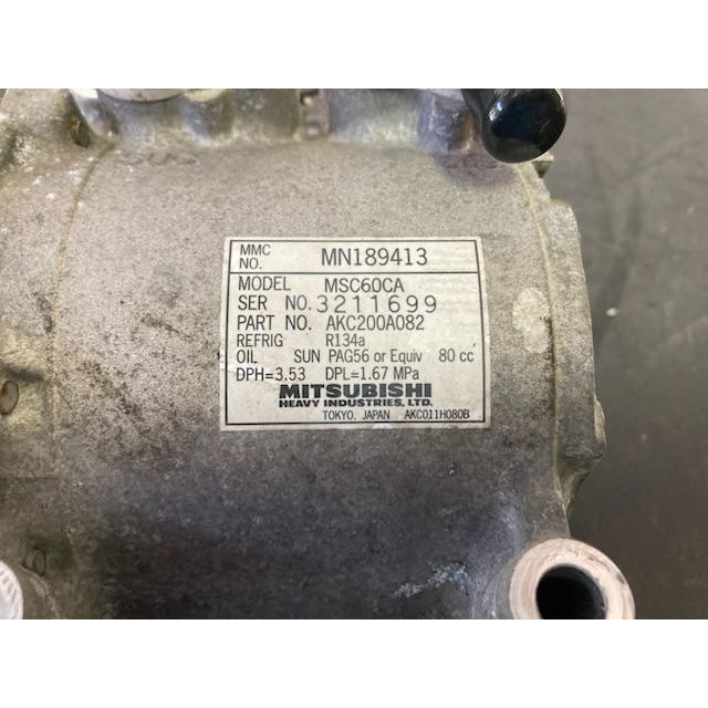 コンプレッサー ekワゴン H81W ミツビシ 3G83 MN189413 三菱重工