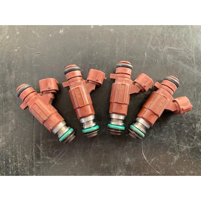 インジェクター 4本 セット マーチ AK12 ニッサン CR12 59663km 16600