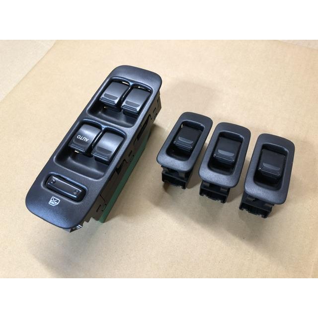 パワーウィンドウ スイッチ 4点 セット 1台分 Kei HN22S スズキ 37990