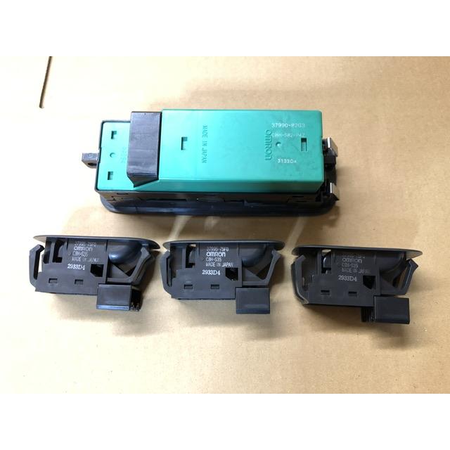 パワーウィンドウ スイッチ 4点 セット 1台分 Kei HN22S スズキ 37990