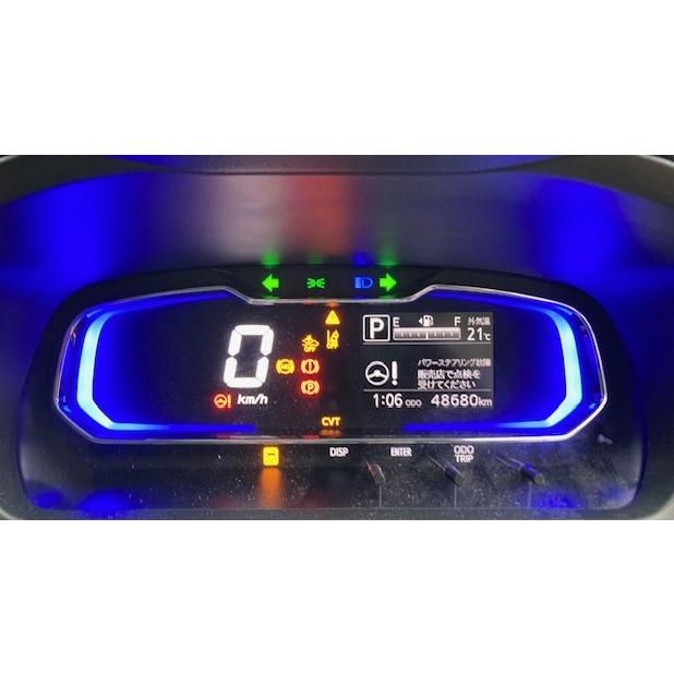 b.tsubasa1月10日までお取り置き スピード メーター ミライース LA350S ダイハツ 48680km AT ABS