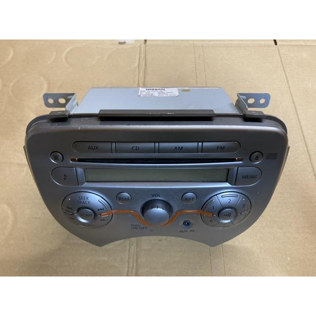 オーディオ ラジオ CD デッキ プレーヤー マーチ K13 ニッサン 28185
