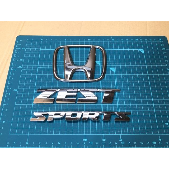 エンブレム 3点 セット ゼスト JE2 ホンダ ZEST SPORTS H マーク 75722