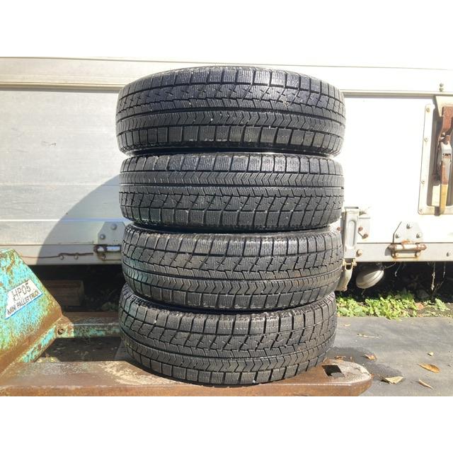 14 インチ 冬 スタッドレス タイヤ 4本 セット 155/65R14 2020年製2本