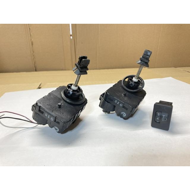 レベライザー モーター 2個 スイッチ セット ミラ ココア L675S