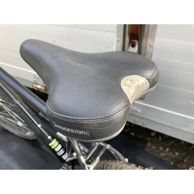 ブリヂストン オルディナ 仕入品 クロス バイク 21速 アルミ パンク タイヤ要交換 現状引渡_4