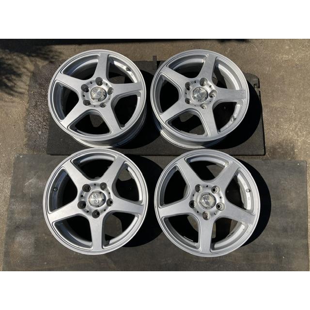 15 インチ アルミ ホイール 4本 セット パジェロミニ ミツビシ 15×5.5