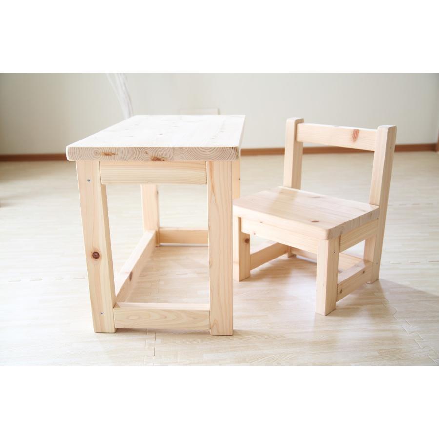 国産ひのき こども机 椅子セット 木製 キッズ 日本製 椅子完成品 無塗装 1 オオクボ ショップ 通販 Yahoo ショッピング