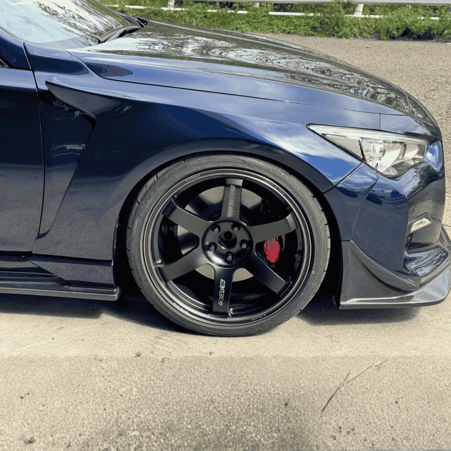 V37  ワイドフロントフェンダー  FRP製  カスタム パーツ  スカイライン  オオクボファクトリー　630-V70 |  | 01