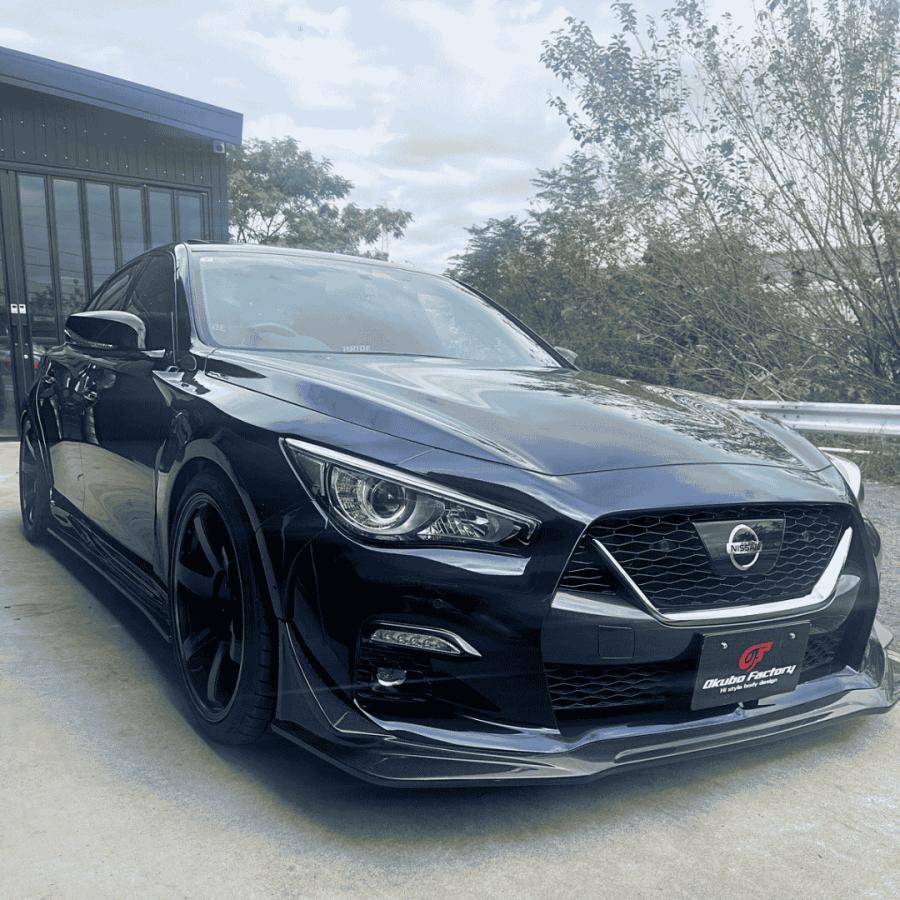 V37  ワイドフロントフェンダー  FRP製  カスタム パーツ  スカイライン  オオクボファクトリー　630-V70 |  | 04