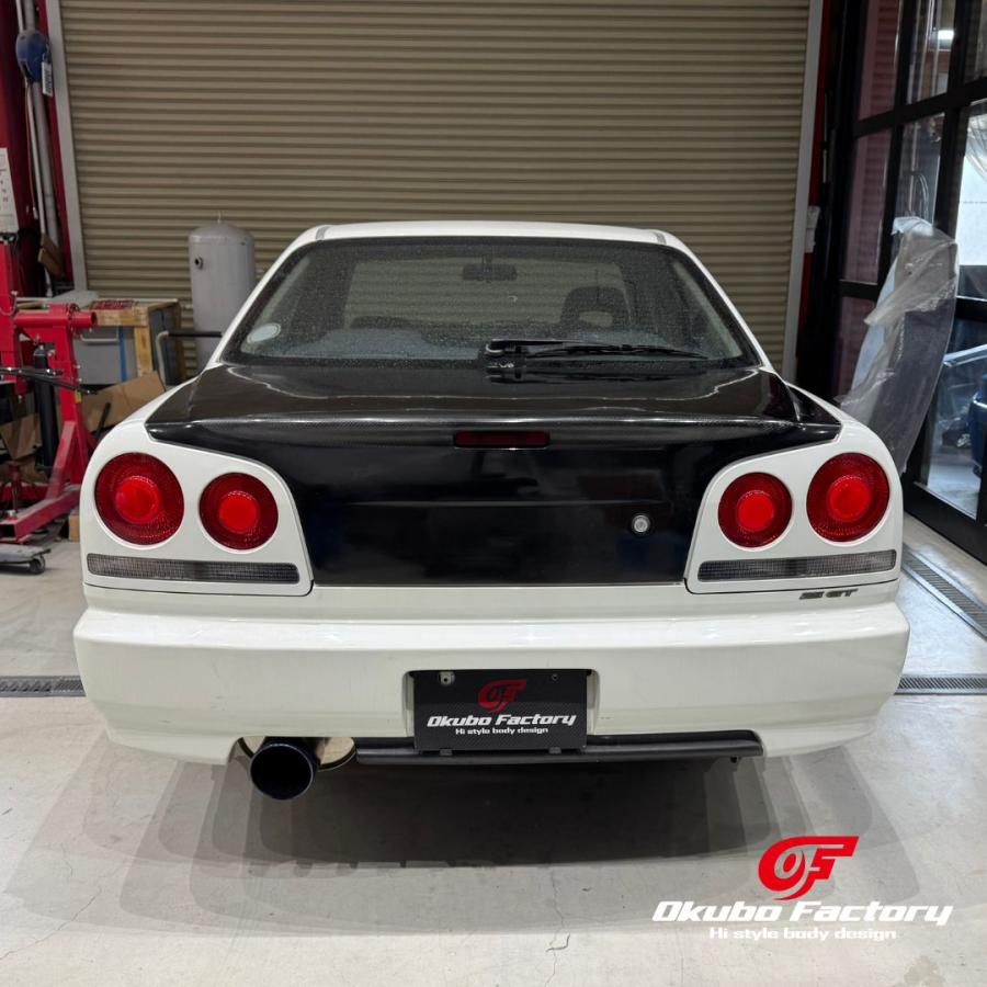 ヤグルマ草様 R34 4ドア トランク ヤグルマ草様 R34 4ドア トランク 4ドア OFトランク塗装取付しま